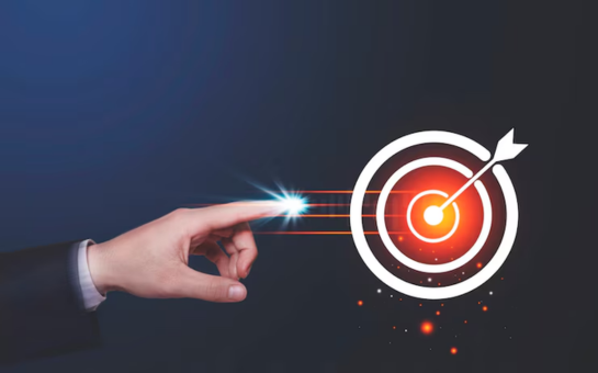 Professional BPO team working